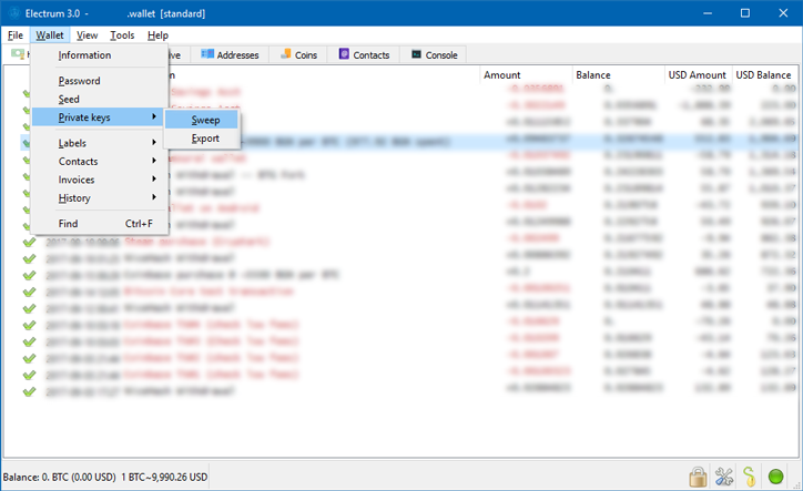 How to claim bitcoin private from electrum wallet