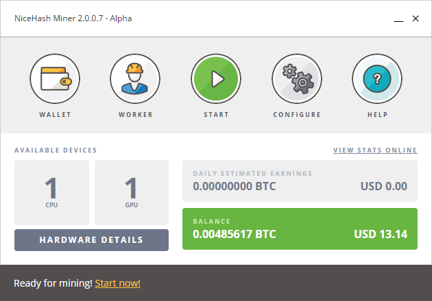 nicehash miner for ethereum