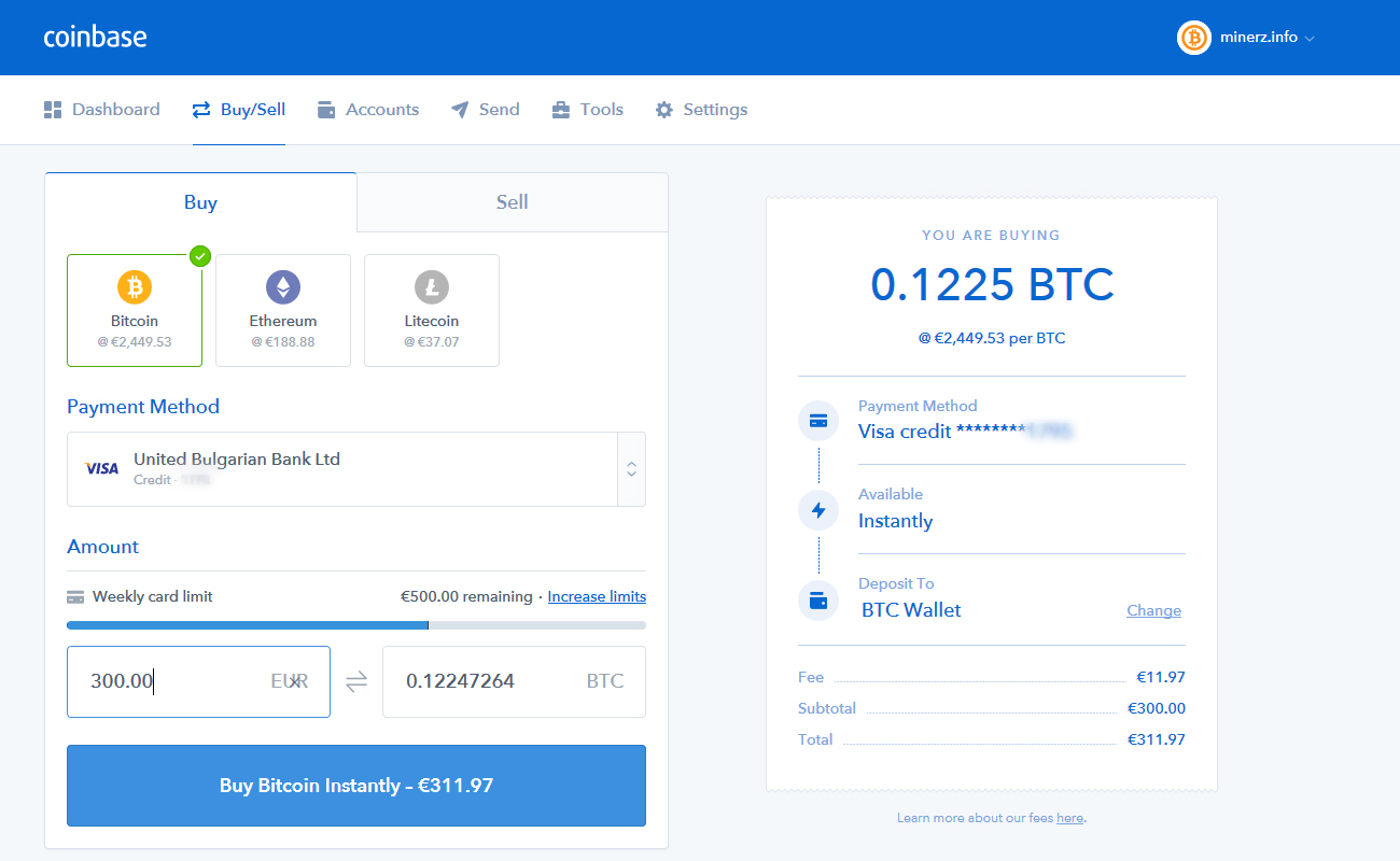 Coinbase: crypto coins exchanges reviews & comparison